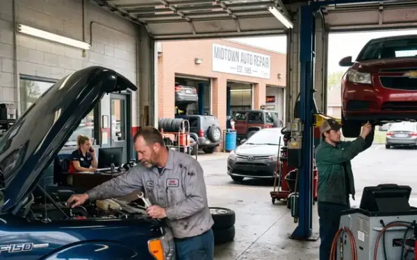 Ukázka webu: Autoservis