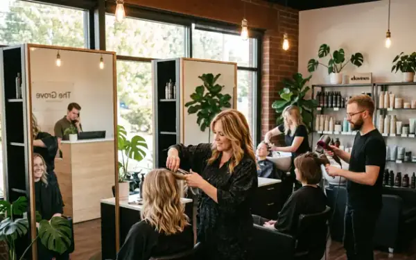 Ukázka webu: Salon